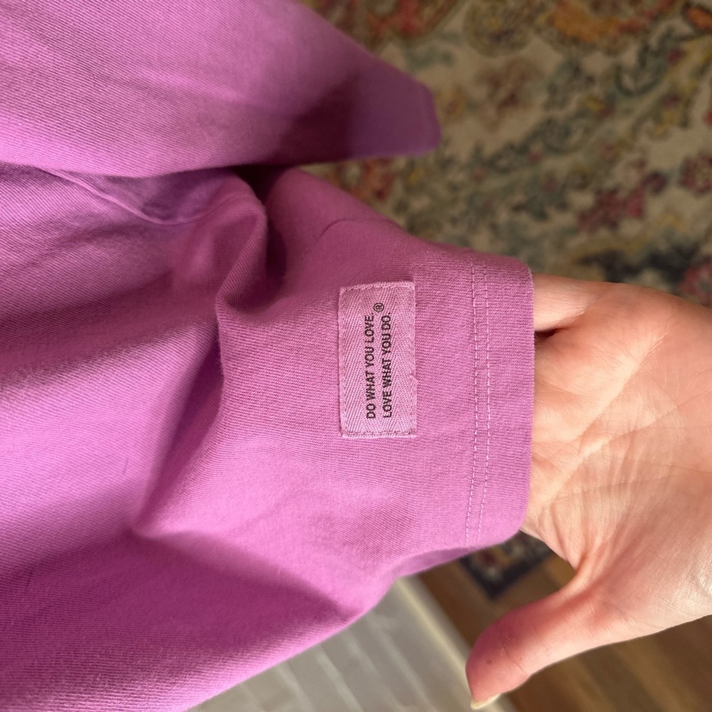 Life is Good Purple Peace Christmas Lights T-Shirt - Picture 5 of 11
